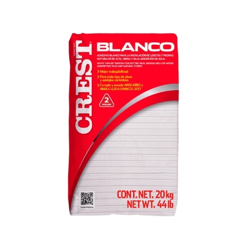 Bulto Pegazulejo Crest 20KG